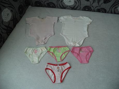 4 x gaťky + 2 body k tomu 98, f&f,98