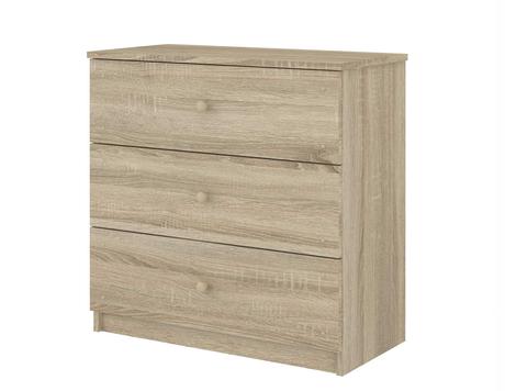 Babyboo detská izba lulu dvojposteľ dub sonoma, 