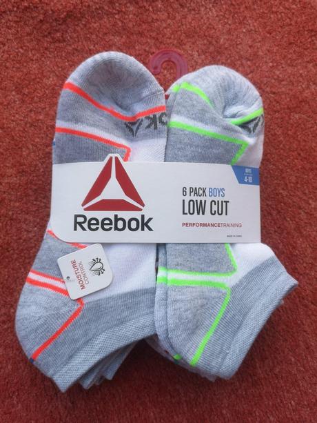 Reebok ponožky 6ks veľkosť 36-42, reebok,36 - 42