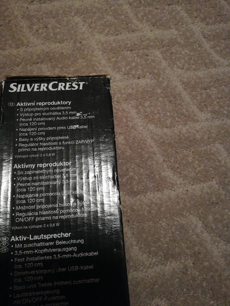 Svietiace reproduktory, 