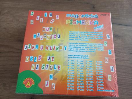 Magnetické písmenká, 