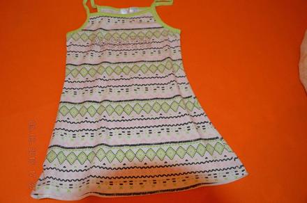 Letne bavlnene šaty, 98