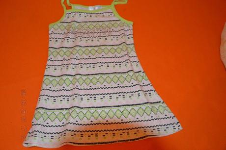 Letne bavlnene šaty, 98