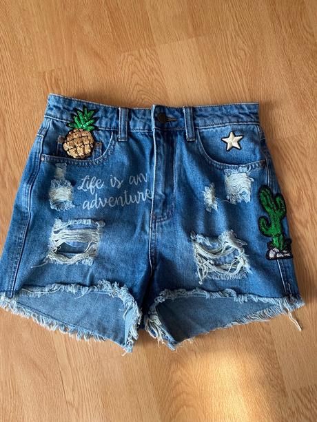 Šortky, denim co,36