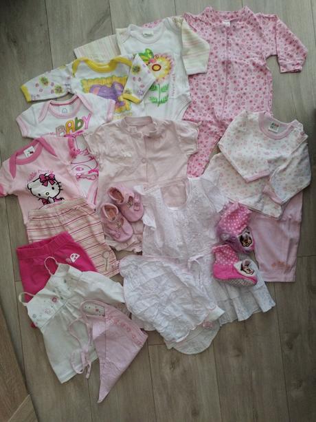 Balíček pre dievčatá 6-9mesiacov, 68–80