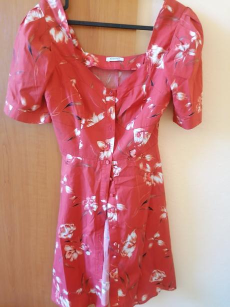 Kvetovane šaty, orsay,s