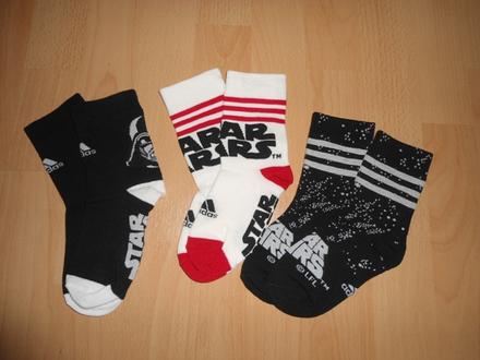 Detske ponožky star wars / adidas, 26