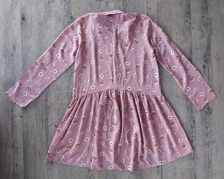 Ružové košeľové šaty, bonprix,38