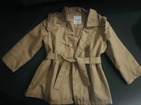 Trenčkot kabatik, fox & bunny,98