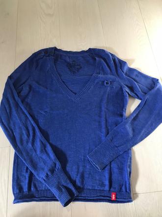 Tmavomodrý pulóver, esprit,s
