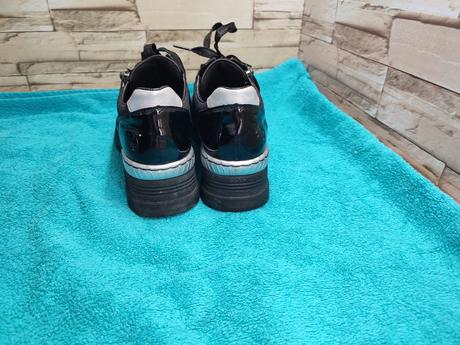 Rieker 40 - dámske kožené sneakersy, rieker,40