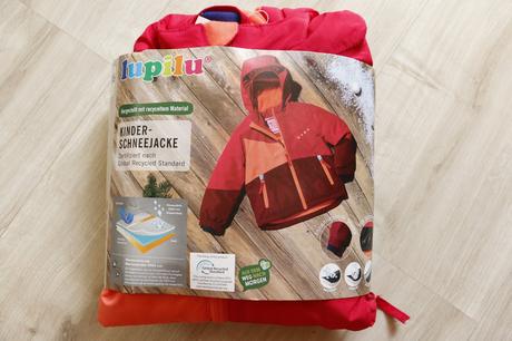 Zimná bunda 110/116-nová, lupilu,110