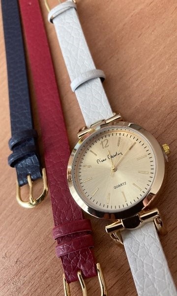 Dámske hodinky + 2 remienky k tomu, pierre cardin