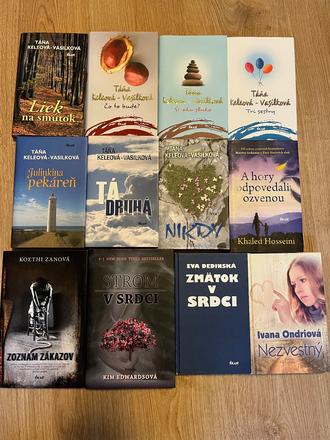 Knihy táňa keleová vasilková a iné, 