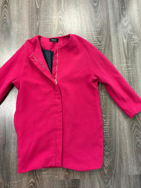 Reserved damsky prechodny cyklamenovy kabat m, reserved,m