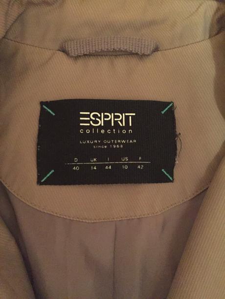 Trenckot znacky esprit, esprit,40