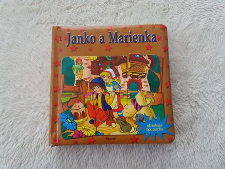 Puzzle kniha janko a marienka, 