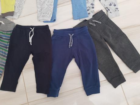 8 x detské tepláky 86, 86