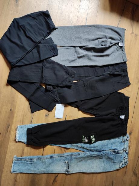 Rifle, tepláky, 4x legíny vel 170, 158–170