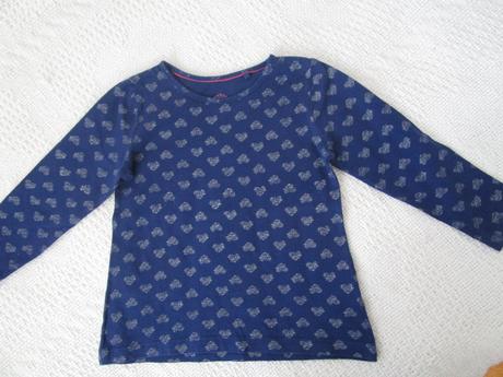 Balík 4 kusov tričiek pre dievčatko vel.98/104, 104–116