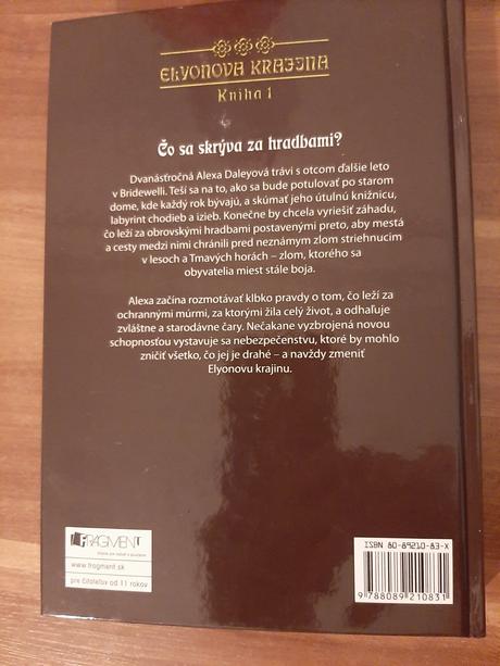 Elyonova krajina, kniha 1- za hradbami,