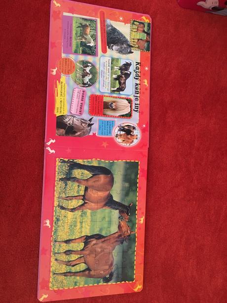 Puzzle knižka so 6-timi obrázkami, 