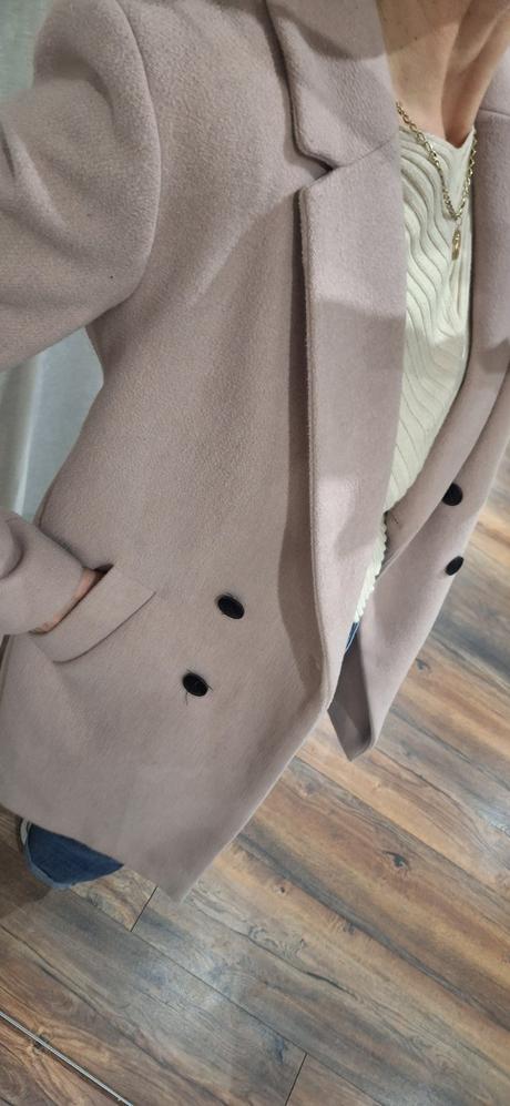 Kabát zara s vlnou 36/38, zara,s