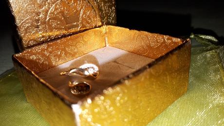 Zlaté náušnice 14 karatove punc 585,