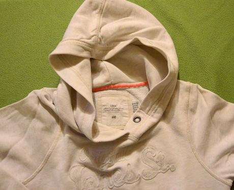 Svetlá mikina logg 146, h&m,146