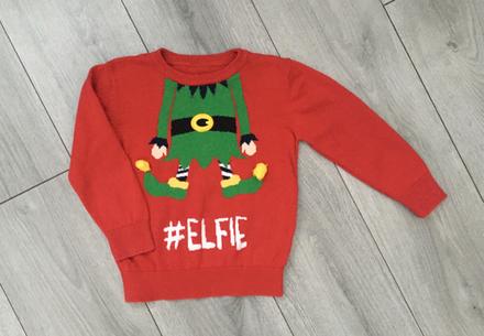 Vianočný svetrík elfie veľ. 104, 104
