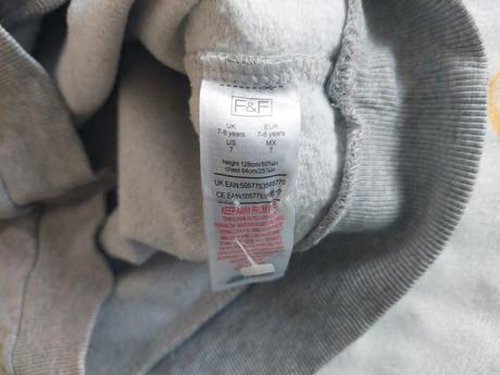 Vianočná mikina t-rex veľ.128, 128