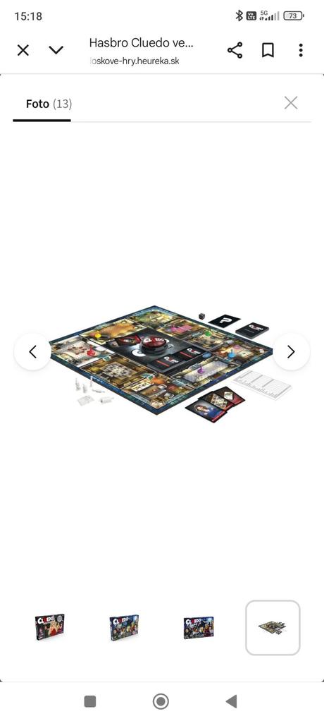 Cluedo verzia klamári,