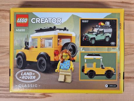 Lego 40650 land rover classic defender, 