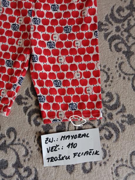 Dievčenské kraťasy zn.mayoral veľ.110, 110