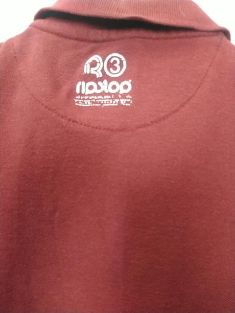 Pánske tmavo červené tričko, ripstop, xs