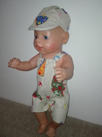 Letné oblečenie pre 43 cm baby born bábiky,