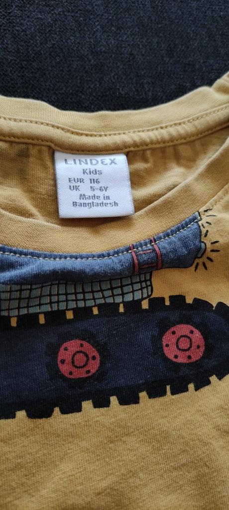 Tenké tričko s dlhými rukávmi, lindex,116