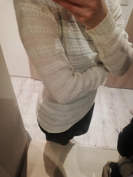 Biely sveter only, only,m