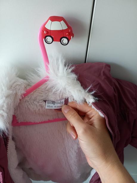 Zimna bunda s kozusinkou, pepco,92