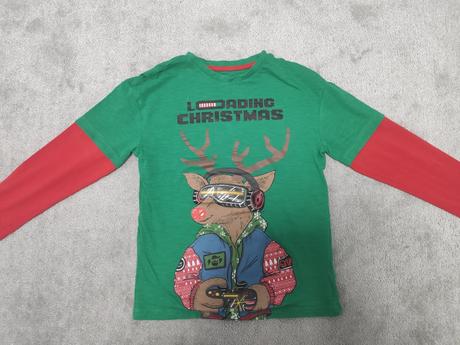 Vianočné tričká 140/146, f&f,140