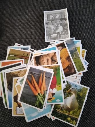 Nálepky coop jednota na tom našom dvore, 