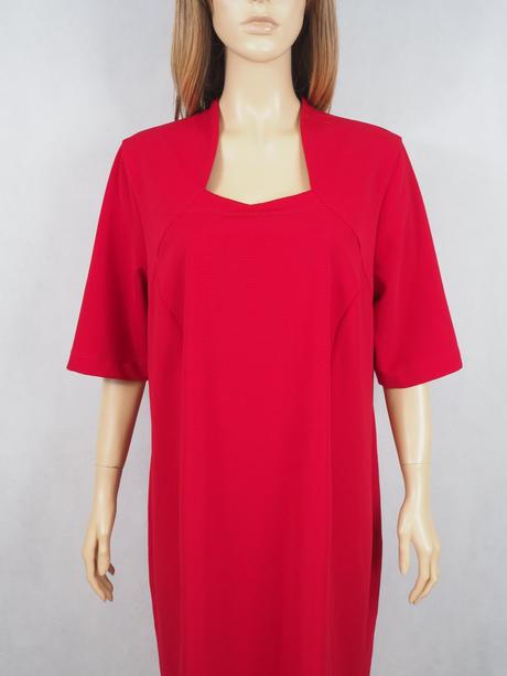 Luxusné červené šaty verpass, 48