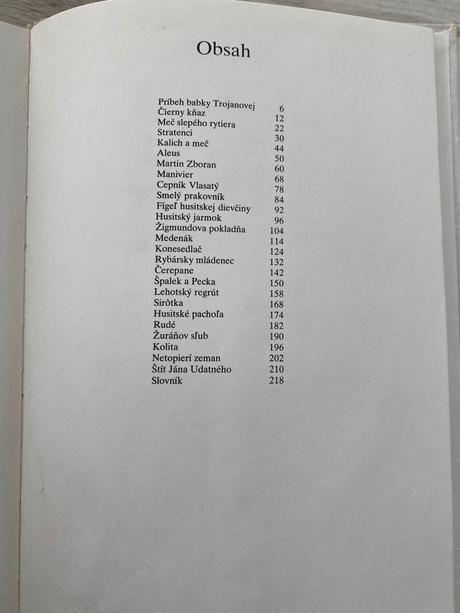 Krásna kniha meč slepého rytiera milan húževka,