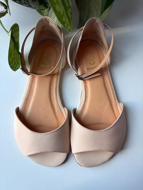 Shapen barefoot sandálky lily 3.0 natural, veľ.37w, 37