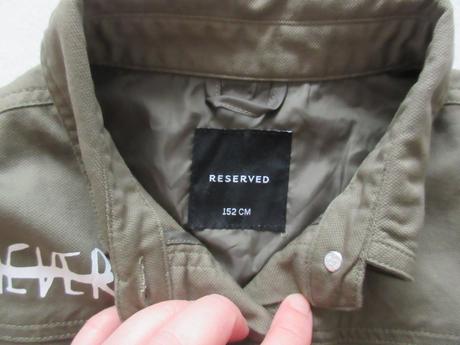 Nová tenká bunda, reserved,152