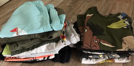 Balík letného oblečenia pre chlapčeka 86/98, 86–98