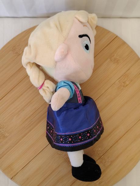 Plyšová bábika anna z frozen, prísavka, 28 cm,