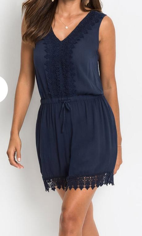 Overal s čipkou - super stav, bonprix,m