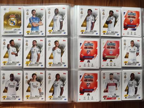 Futbalové kartičky match attax 2025/26,