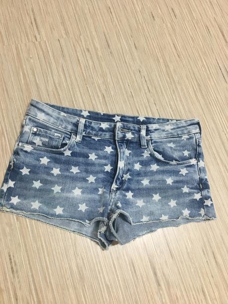 Riflové kraťase, h&m,158